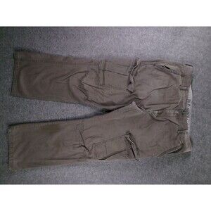 Old Navy Pants Mens 38x30 Brown Straight Leg Cargo Pocket 100% Cotton Workwear